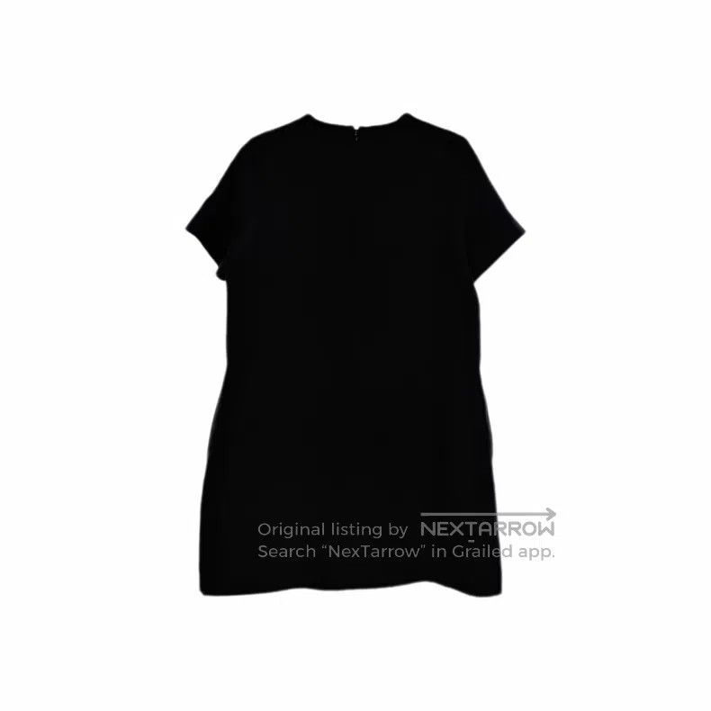 Dior Dior Black embroidered Arc de Triomphe wool mulberry silk Size L / US 10 / IT 46 - 2 Thumbnail