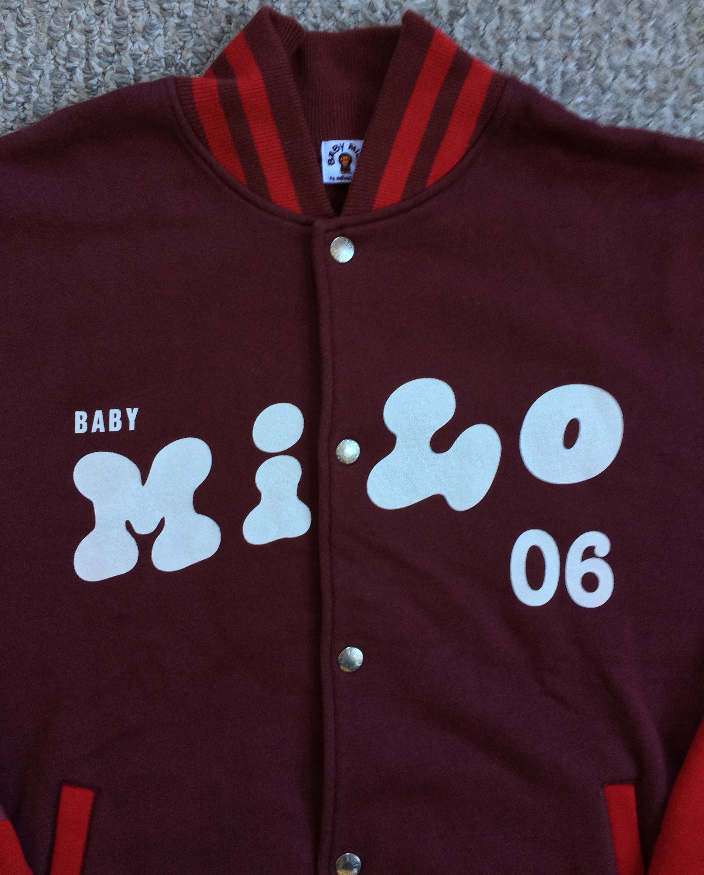Bape F/W 2006 Baby Milo Varsity Jacket Size US M / EU 48-50 / 2 - 2 Thumbnail