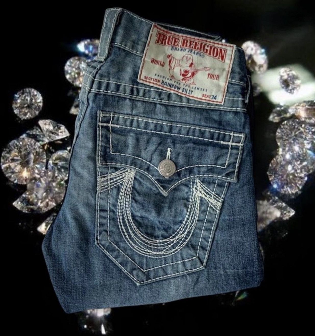 True Religion Rainbow Billy | Grailed