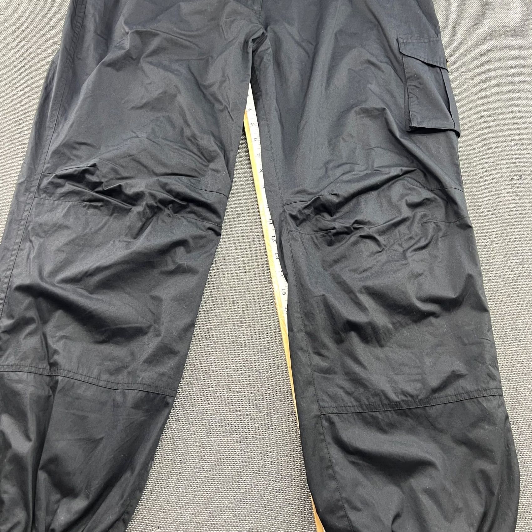 Vintage Gudrun Sjoden Pants Womens XL Black Nylon Windbreaker Cotton Lining Size 40" / US 18 - 5 Thumbnail