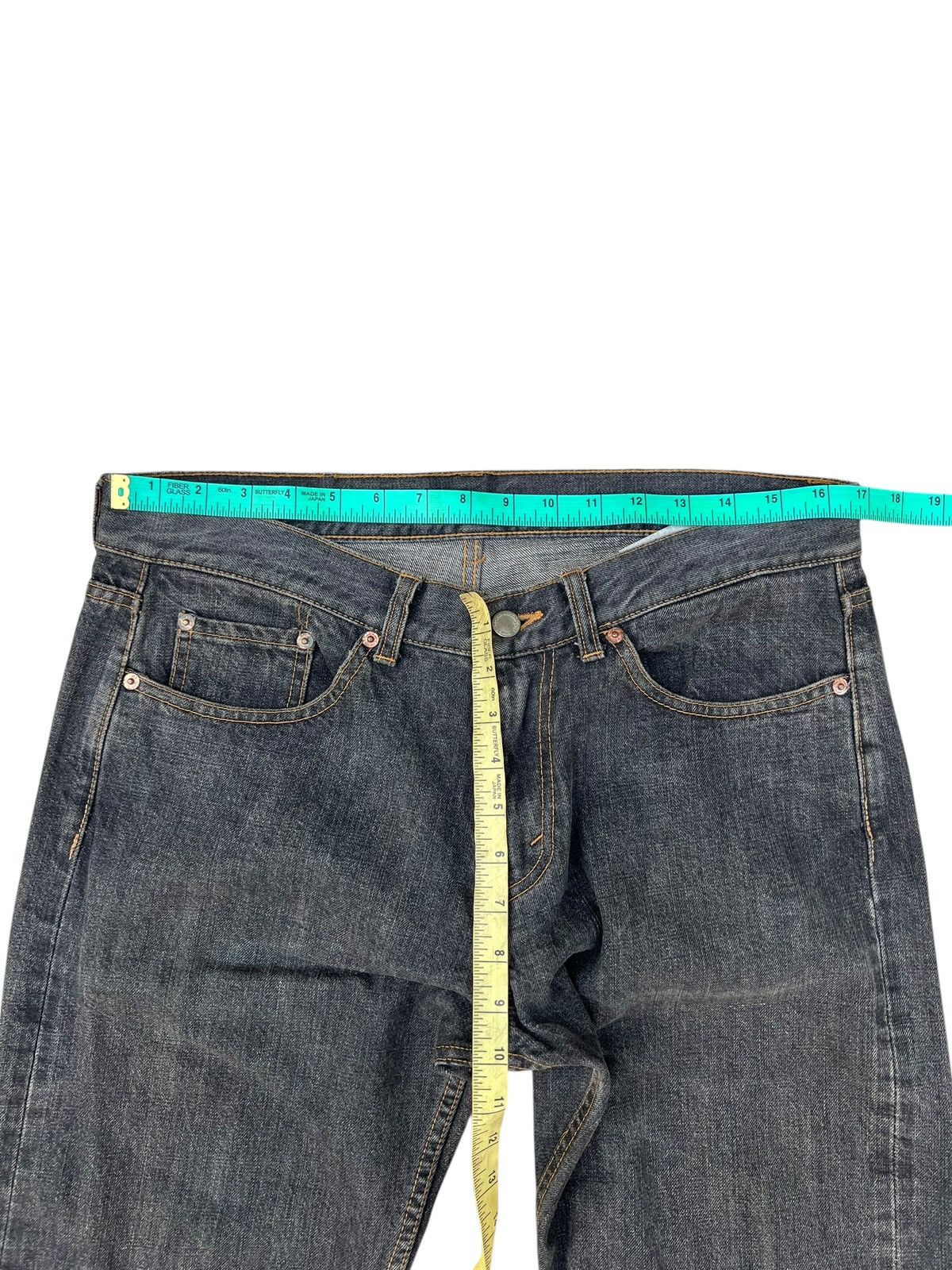 Comme des Garcons Homme 2005 CDGH AD2005 Black Denim Selvedge Jeans Size US 32 / EU 48 - 4 Thumbnail