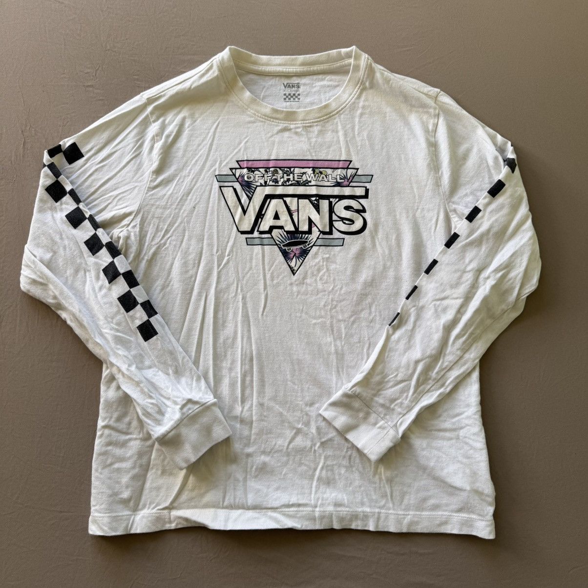 Vans Vans Try Angle Long Sleeve Tee Size US XL / EU 56 / 4 - 2 Thumbnail