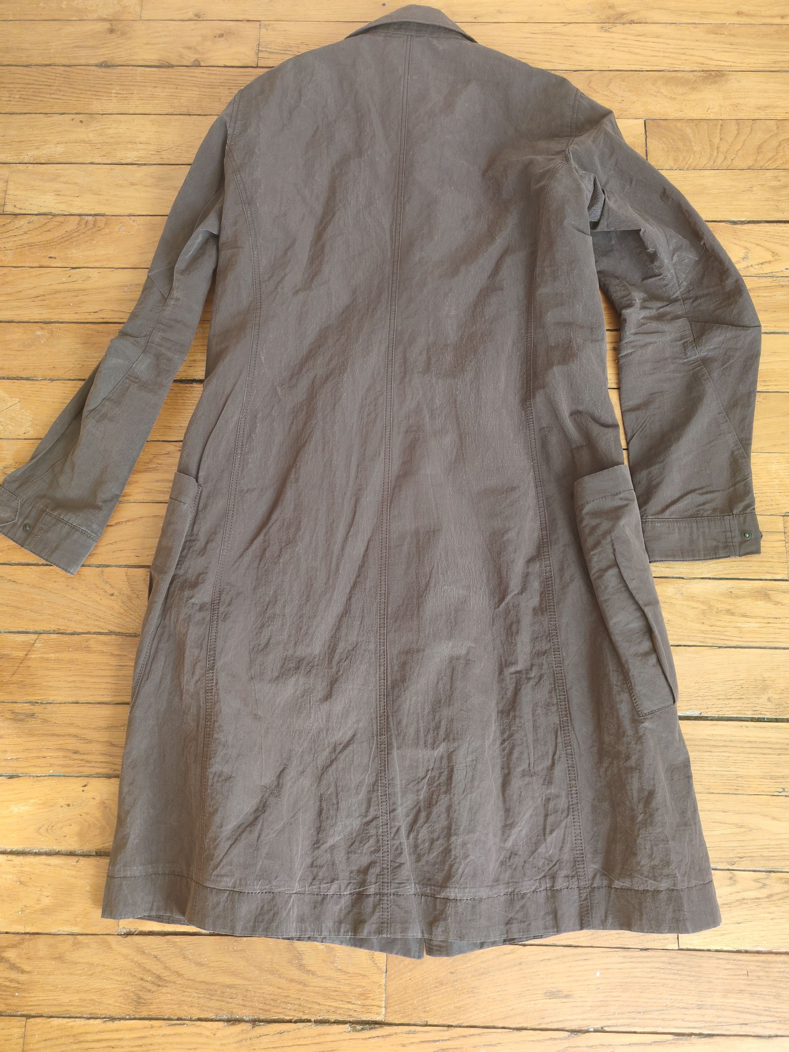Devoa Devoa 21SS Coat lightweight highdensity Co/Pe Mud Gray Size US M / EU 48-50 / 2 - 3 Thumbnail