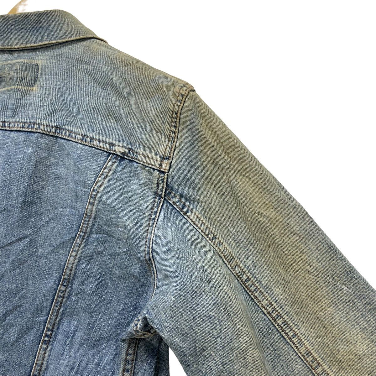 Vintage × Wrangler 💥Japanese Brand Wrangler Trucker Jacket Size M / US 6-8 / IT 42-44 - 8 Thumbnail