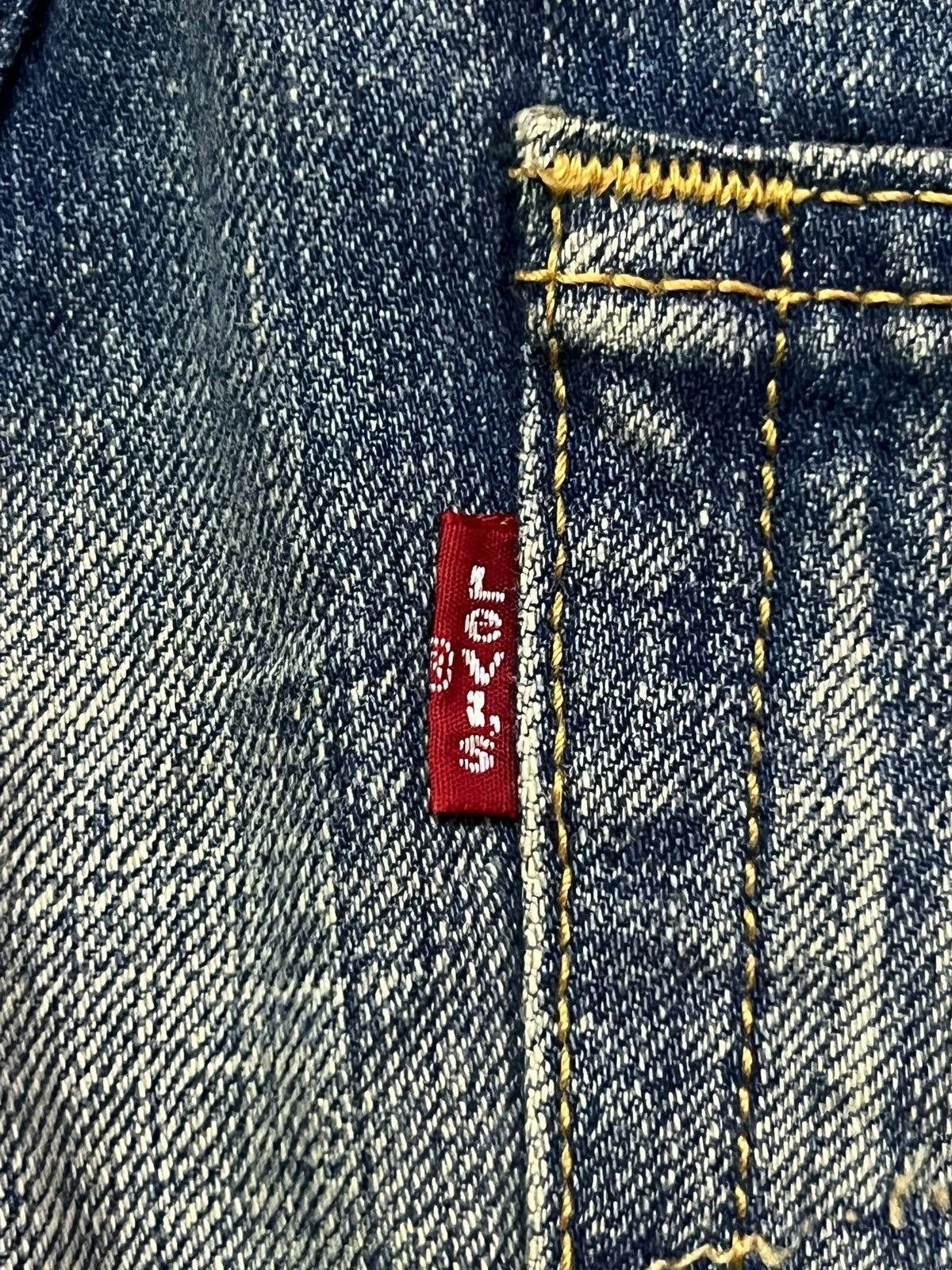 Levi's Loose Vintage 05s Levi’s 501 Japan Denim-Faded Whisker Wash Size US 33 - 14 Thumbnail