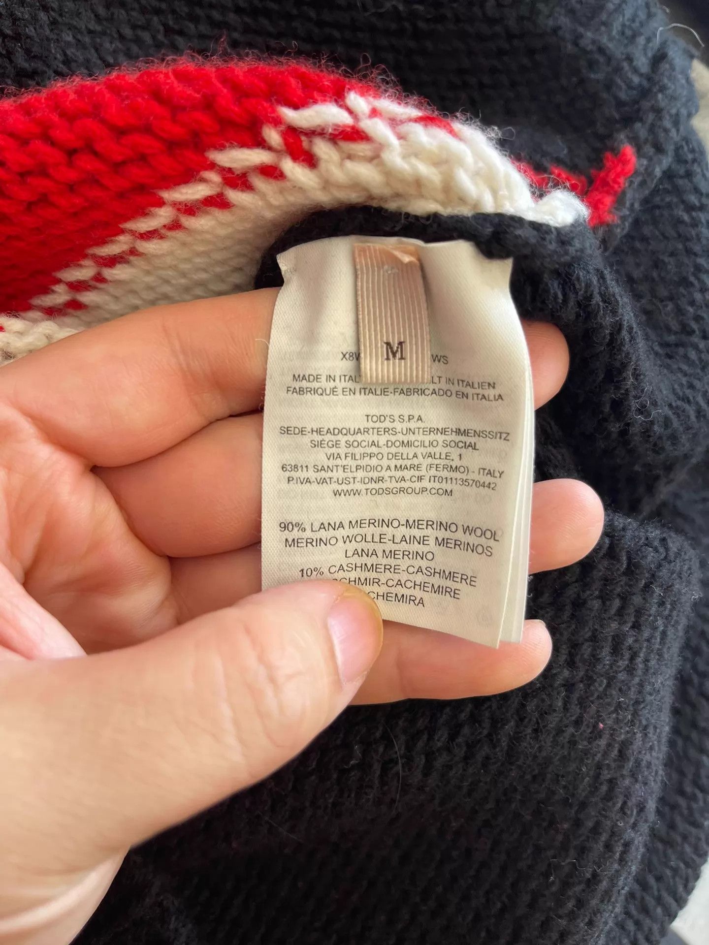 Tod's TODS women's Merino wool M sweater worn 2x like new Size M / US 6-8 / IT 42-44 - 5 Thumbnail