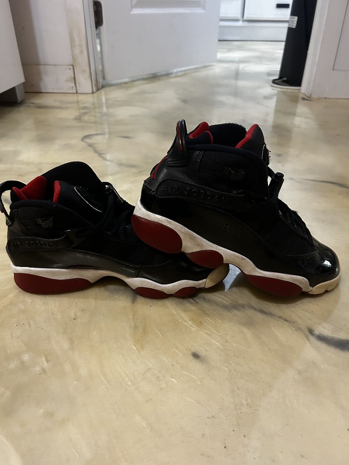 Jordan Brand air jordan 11 retro black and red Size US 6.5 / IT 36.5 - 1 Thumbnail