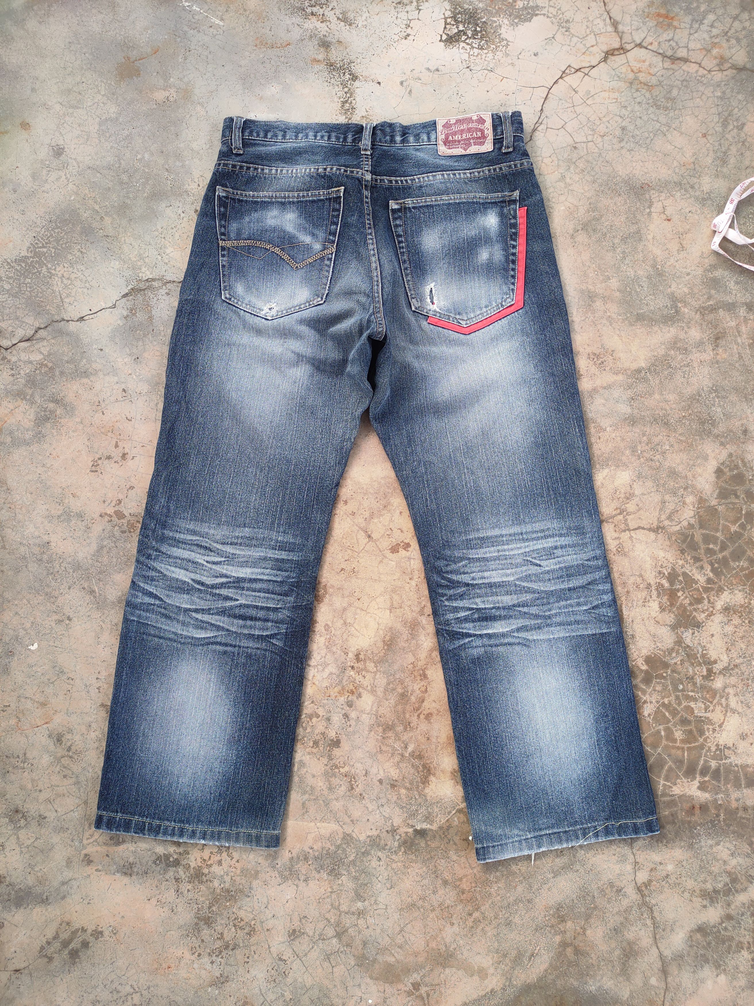 Japanese Brand VINTAGE JAPANESE FADED DISTRESSED JEANS PANTS Size US 34 / EU 50 - 1 Thumbnail