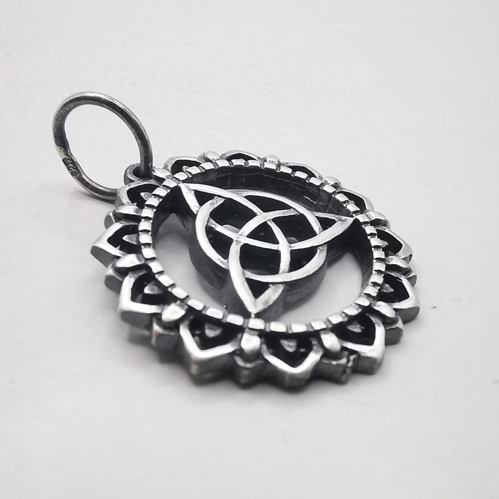 Sterling Silver × Vintage Vintage Pendant 925 Sterling Silver 4,35g Size ONE SIZE - 2 Thumbnail