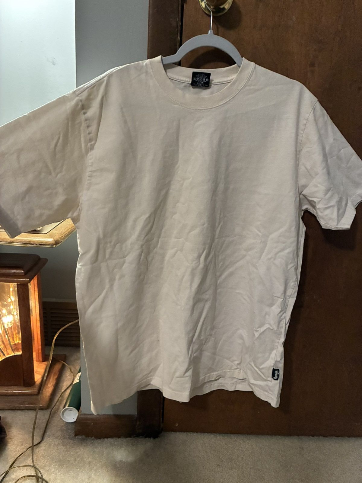 Stussy Stussy Creme T-Shirt Size US L / EU 52-54 / 3 - 1 Thumbnail