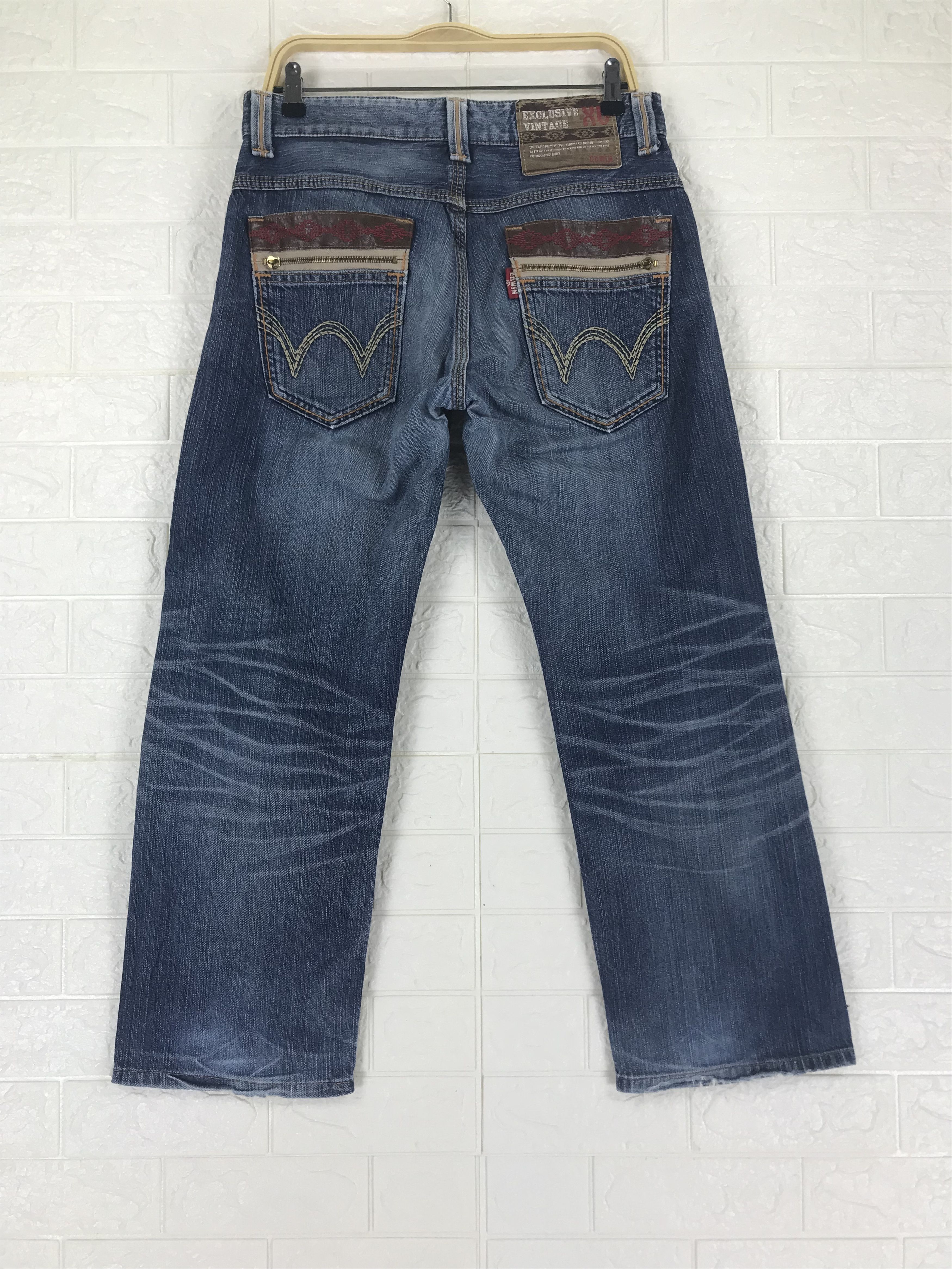 Edwin Vintage Edwin 444 XVS Japanese Blue Jeans Size US 30 / EU 46 - 1 Thumbnail
