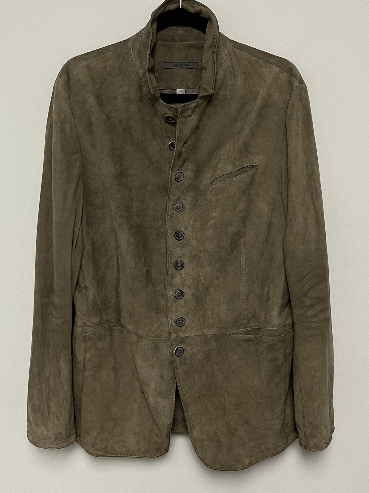 John Varvatos Suede Woodward jacket. 52 Size US L / EU 52-54 / 3 - 6 Thumbnail
