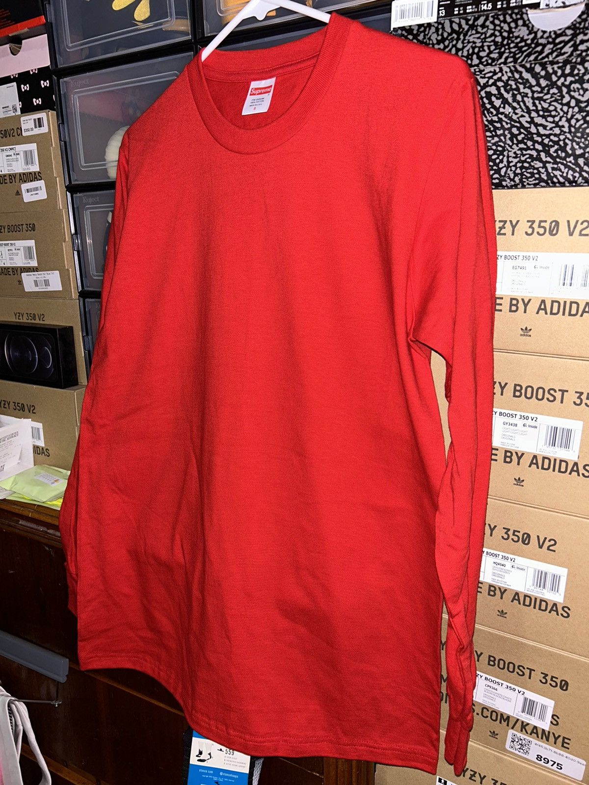 Supreme Supreme Blank L/S Tee Shirt Long Sleeve T/Shirt Small NEW Size US S / EU 44-46 / 1 - 2 Thumbnail