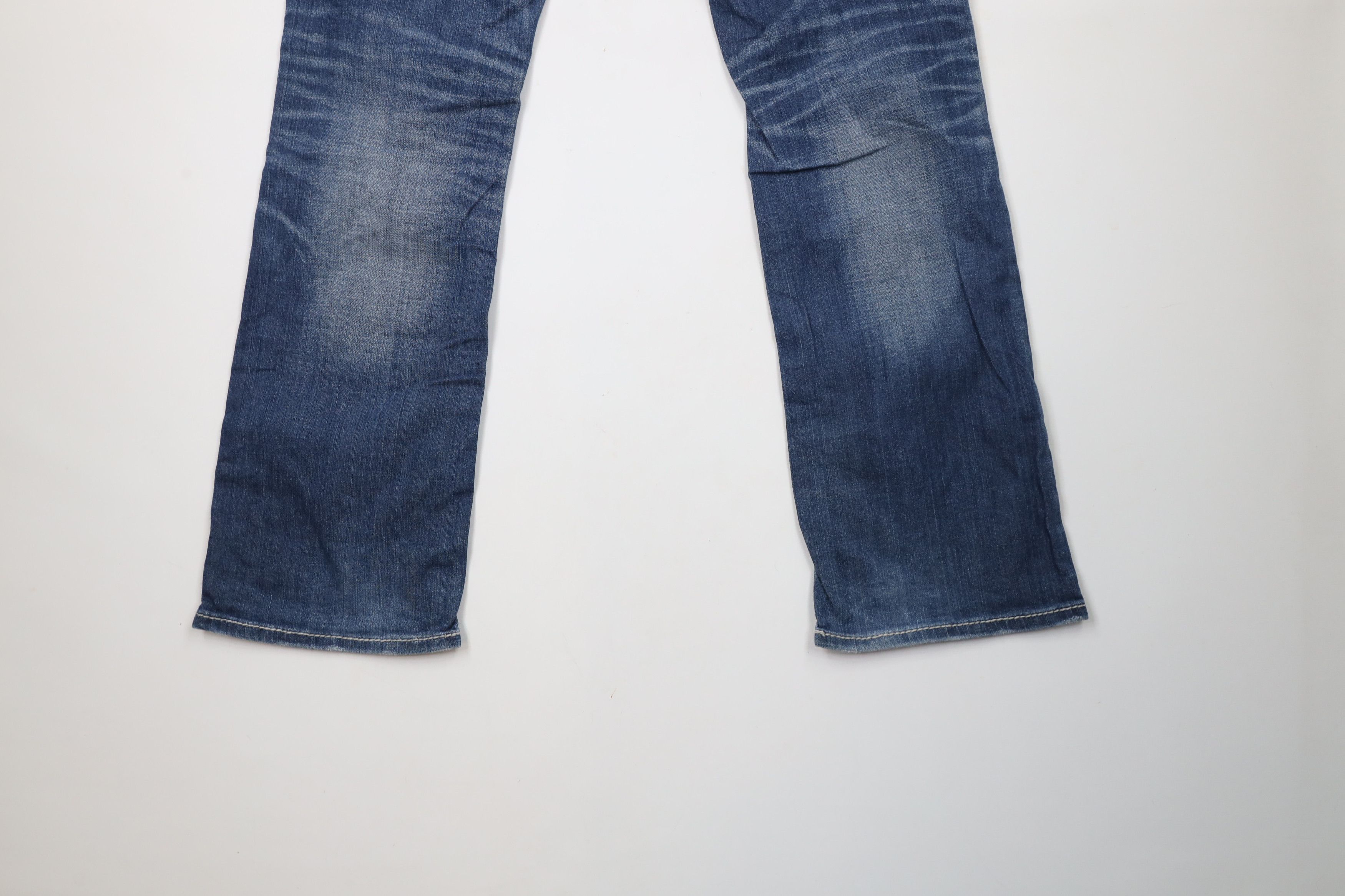 Vintage Buckle BKE Thick Stitch Slim Fit Bootcut Denim Jeans Stretch Size US 34 / EU 50 - 11 Thumbnail