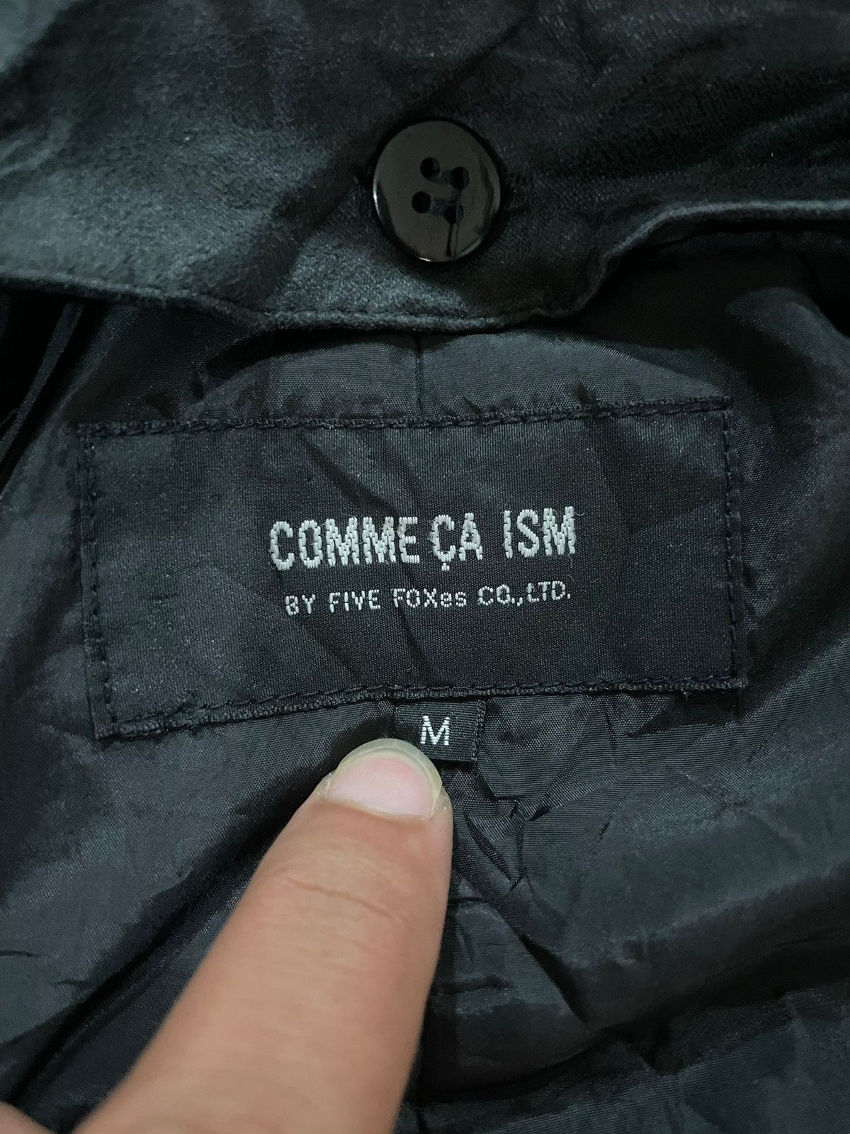 Comme Ca Ism × If Six Was Nine × Seditionaries Comme Ca Ism Faux Suede Faded Zip-up Jacket Size US M / EU 48-50 / 2 - 18 Thumbnail