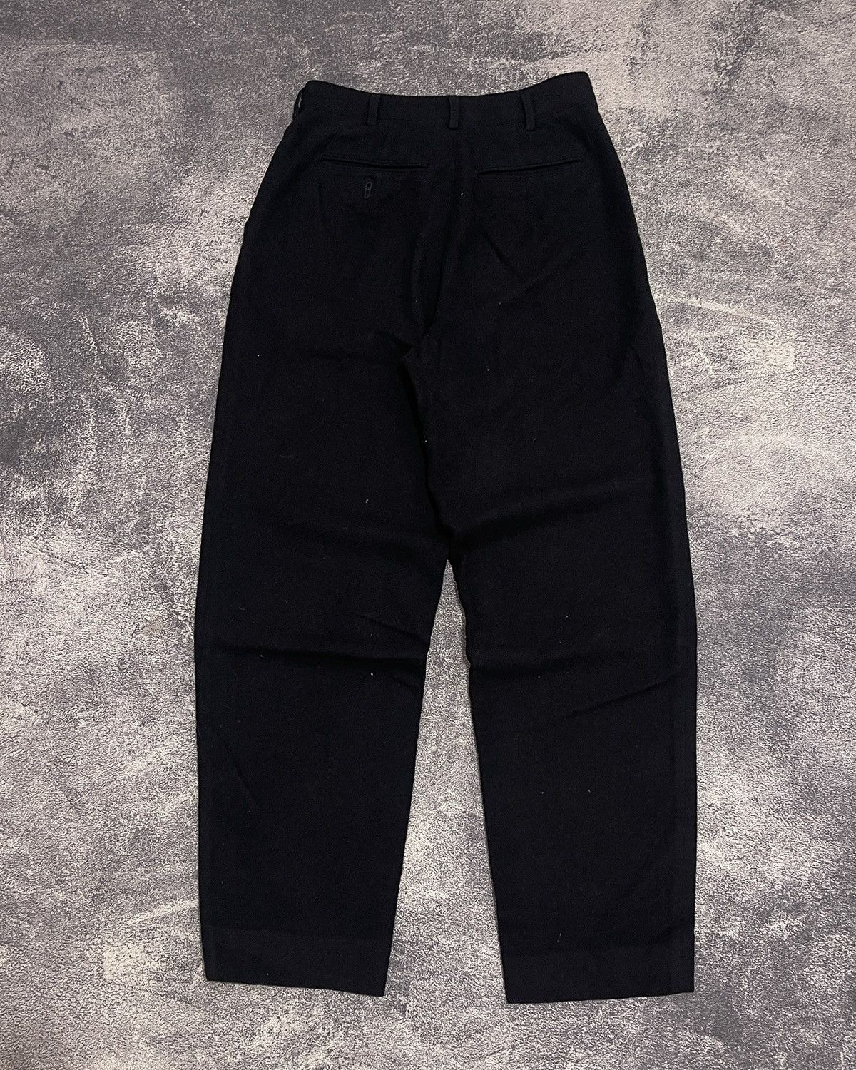 Y's for Men 80’s Y’s Trouser Wool Baggy Size US 28 / EU 44 - 4 Thumbnail