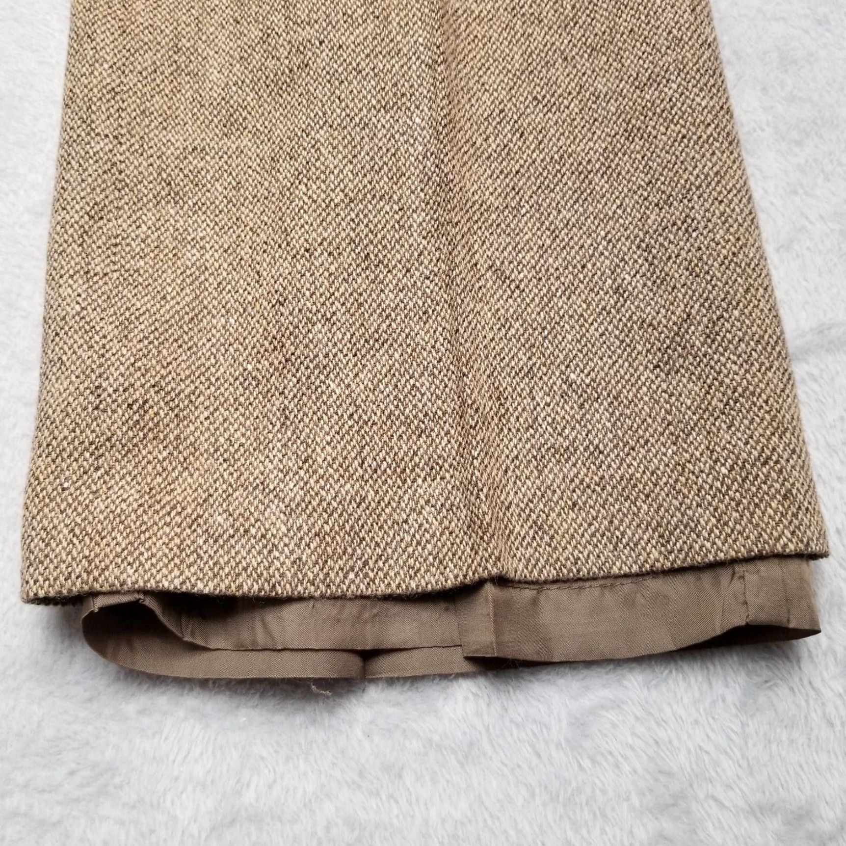 Eddie Bauer VINTAGE Eddie Bauer Pants Womens 12 Brown 89% Wool 100% Polyester Lining Vashon Fit Size 34" / US 12 / IT 48 - 3 Thumbnail
