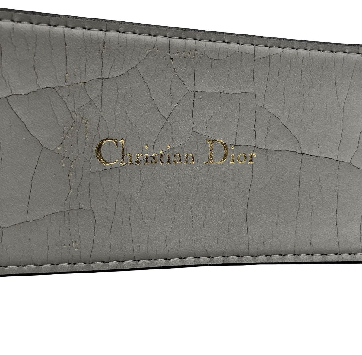 Dior Archival Christian Dior Mixed-Metal Wide Statement Belt +Box Size ONE SIZE - 3 Thumbnail
