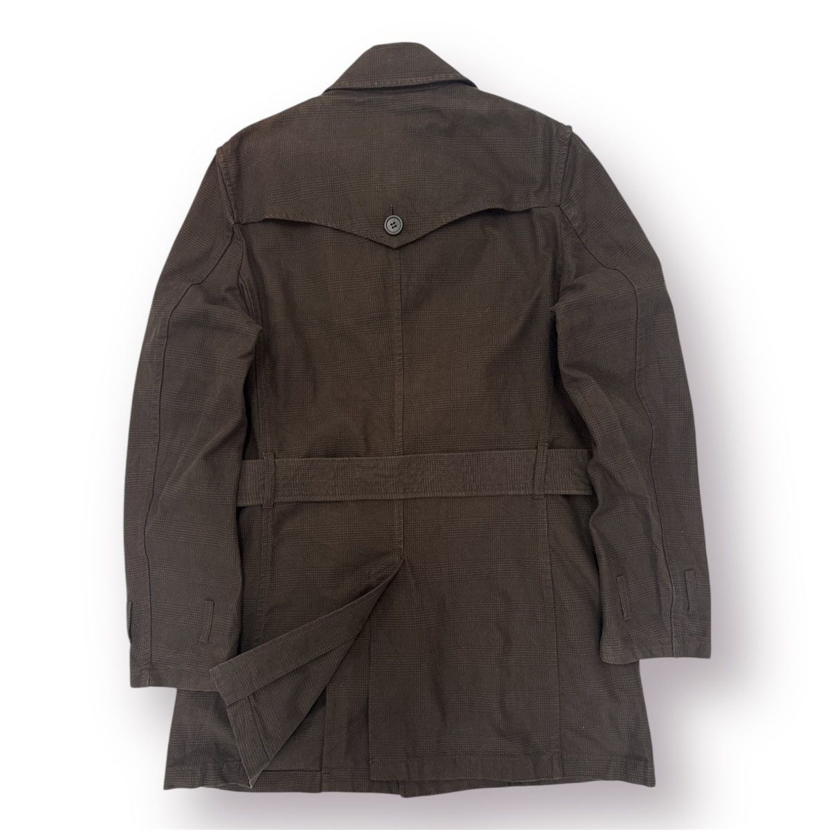 PPFM 🔥 PPFM Box Houndstooth Trench Coat Avant garde - L Size US M / EU 48-50 / 2 - 13 Thumbnail