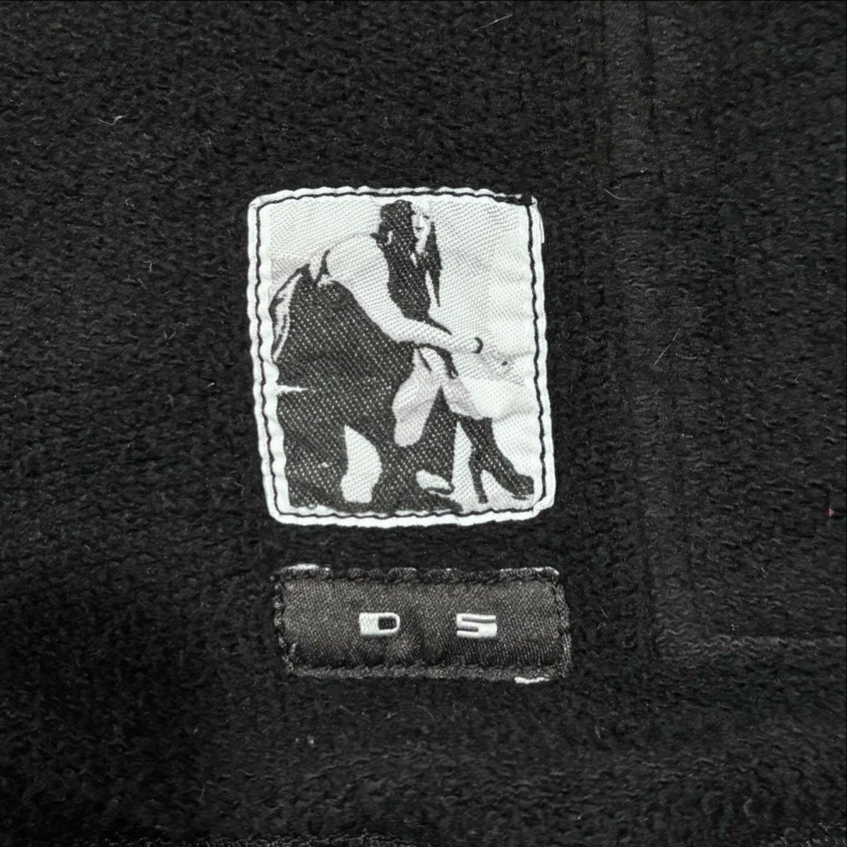 Rick Owens × Rick Owens Drkshdw Rick Owens Drkshdw Leather Sleeve Gimp Hoodie Size US S / EU 44-46 / 1 - 7 Thumbnail