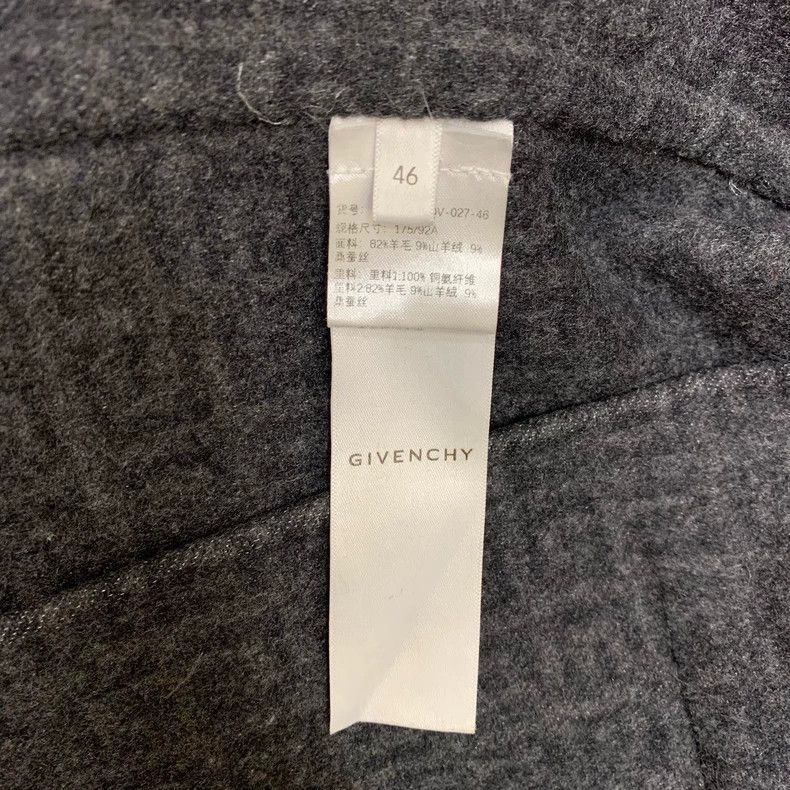 Givenchy Givenchy Size46 New Long Overcoat with Full Print Inside, s Size US M / EU 48-50 / 2 - 7 Thumbnail