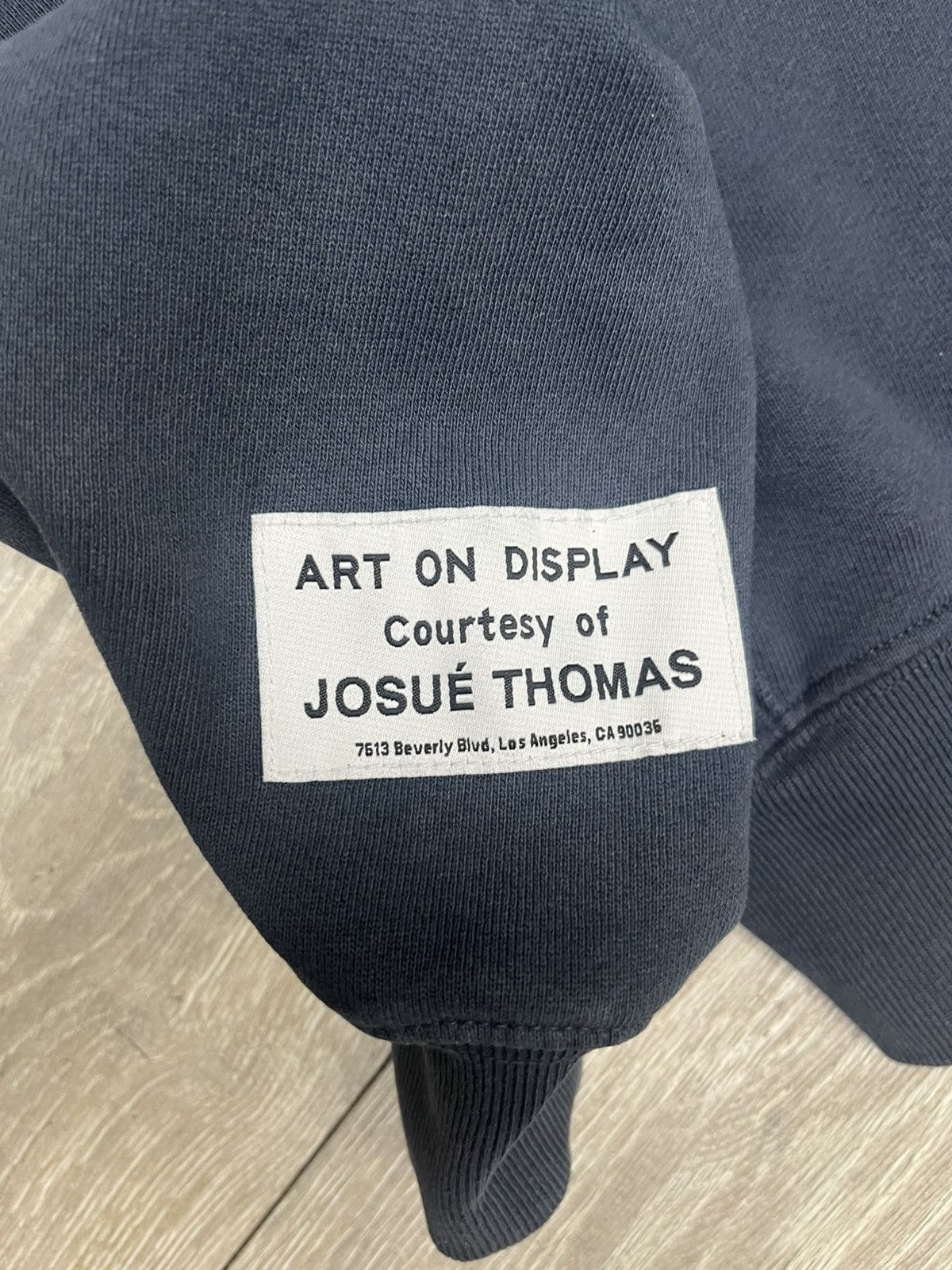 Gallery Dept. Gallery Dept Navy Blue Pullover Hoodie Size US M / EU 48-50 / 2 - 3 Thumbnail
