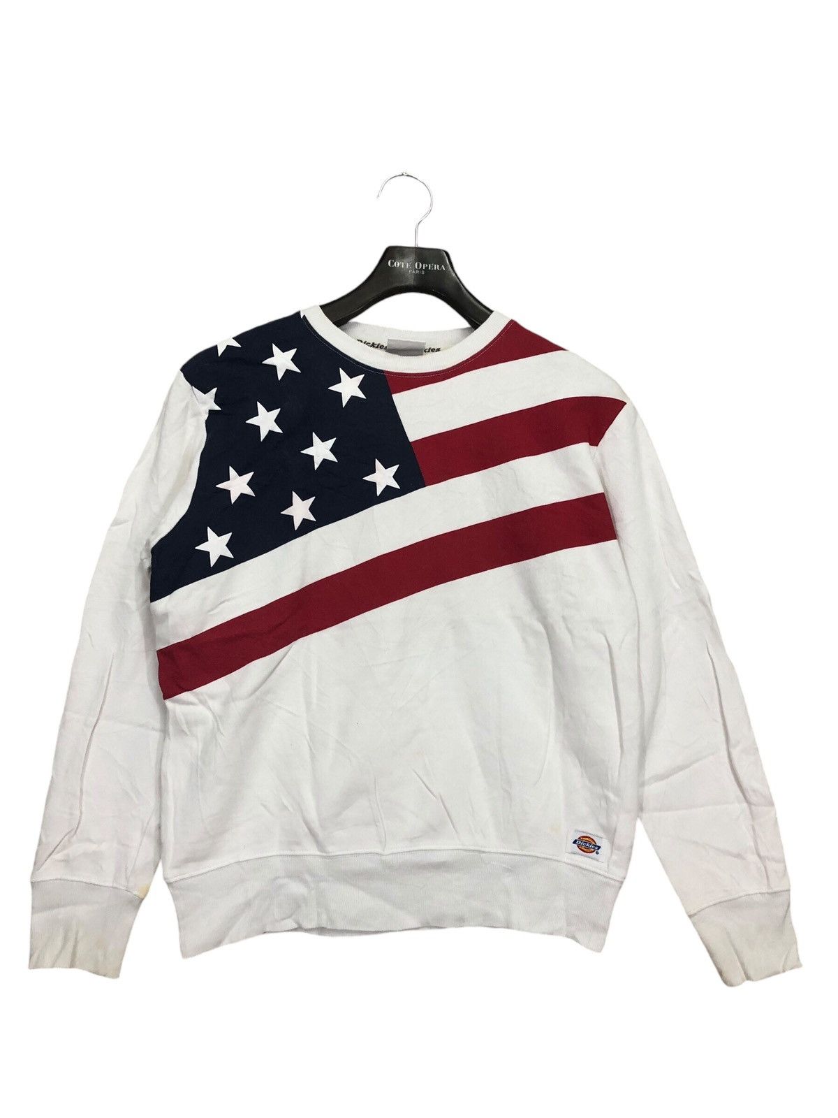 Dickies × Vintage Very rare ‼️ vintage dickies white sweatshirt Size US L / EU 52-54 / 3 - 1 Thumbnail