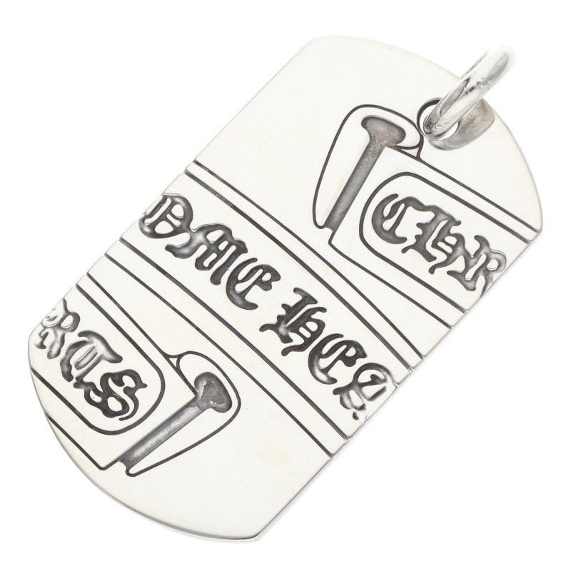 Chrome Hearts CHROME HEARTS TOKYO LMITED SCROLL PLUS DOG TAG Size ONE SIZE - 2 Thumbnail