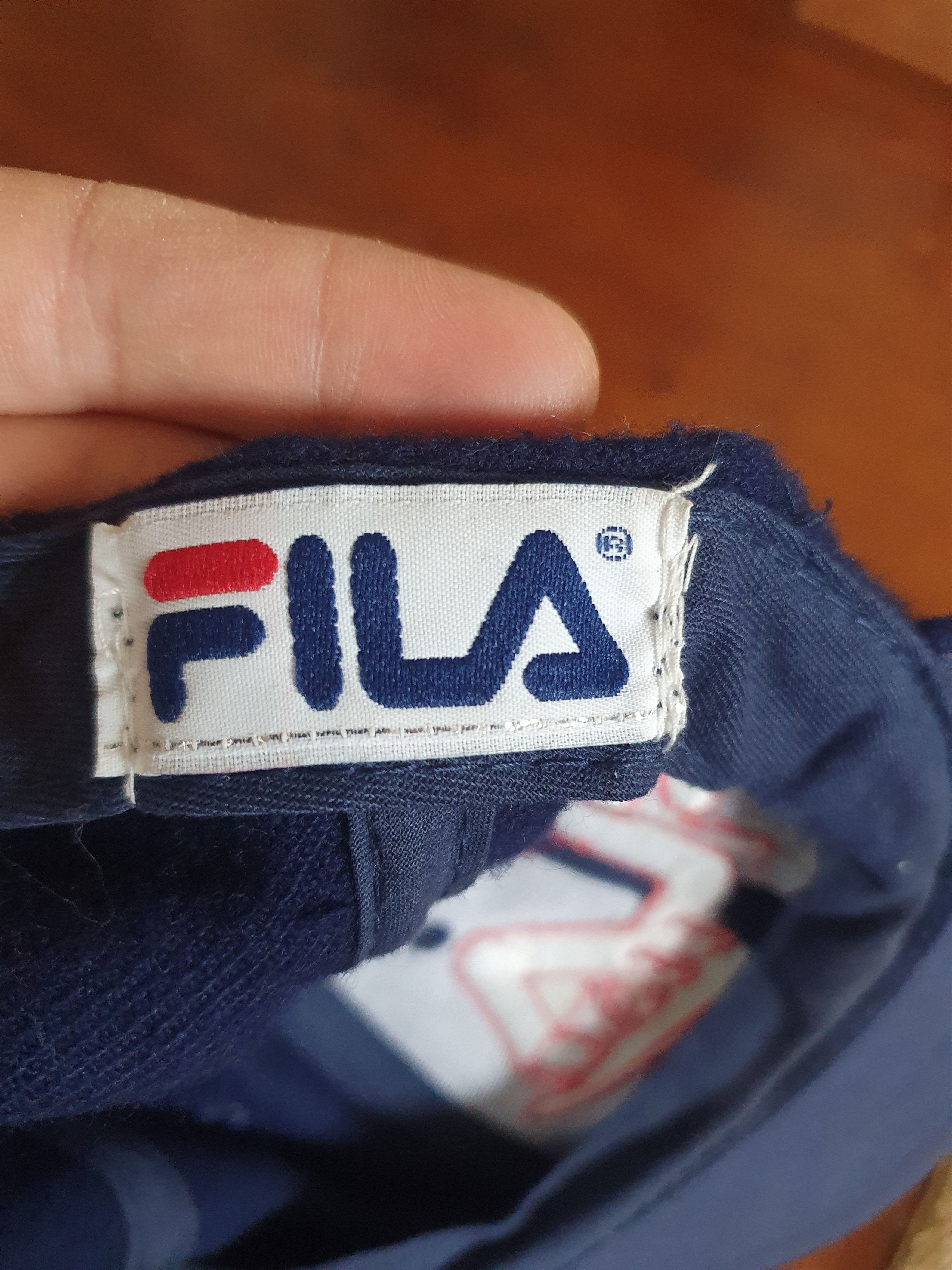 Fila × Vintage Fila USA Wool Blend Strapback Hat Winter Cap Size ONE SIZE - 3 Thumbnail