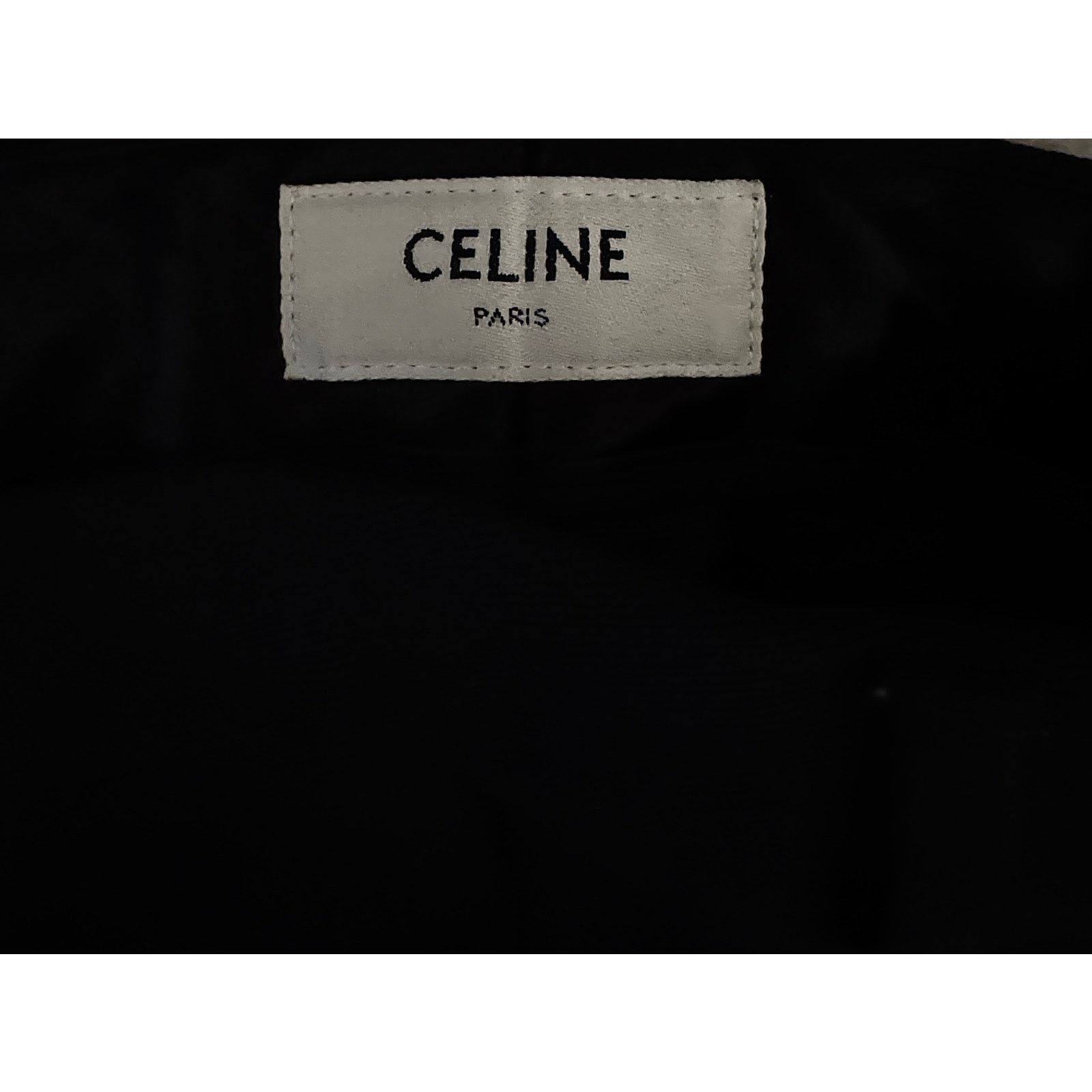 Celine Celine Classic Black Pants in Wool Gabardine Size US 32 / EU 48 - 3 Thumbnail