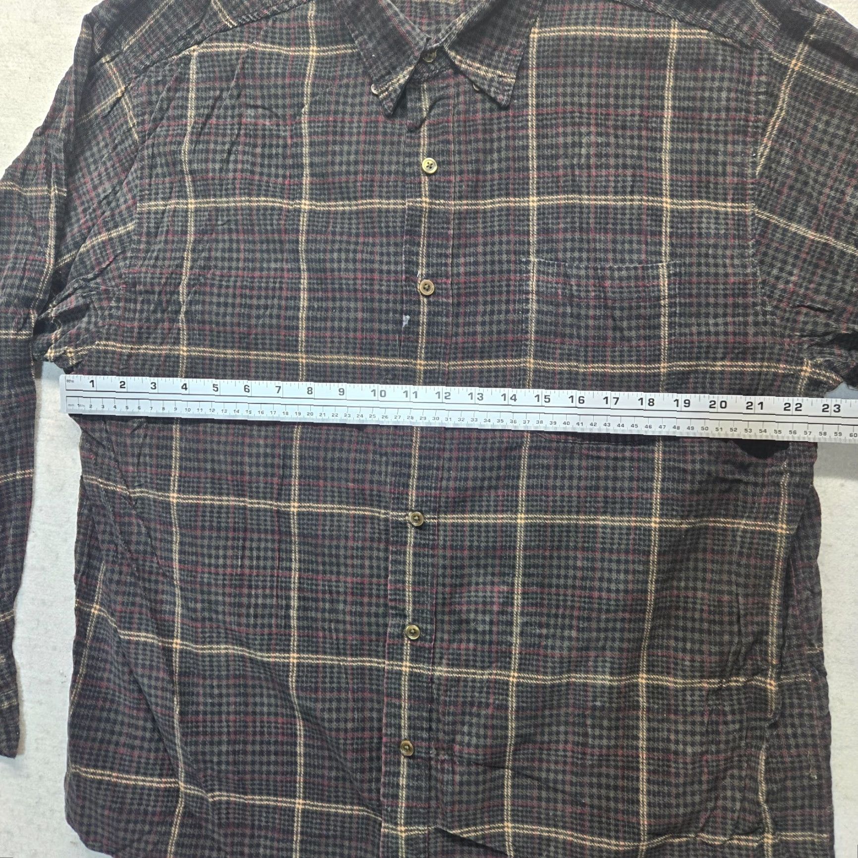 Vintage VINTAGE Knightsbridge Shirt Black Plaid Flannel Button-Up Adult XL Knit/Cotton Casual Workwear Men’s XL Plaid 90s? (No extra) Size US XL / EU 56 / 4 - 5 Thumbnail