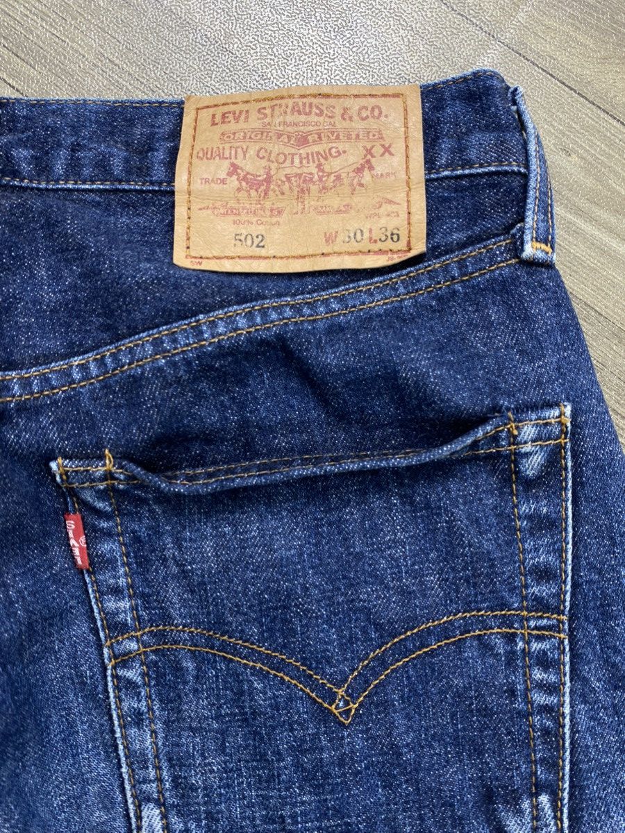 Levi's Vintage Clothing 🇯🇵Vintage Levis 502XX LVC Selvedge Japan Blue Jeans Size US 30 / EU 46 - 13 Thumbnail
