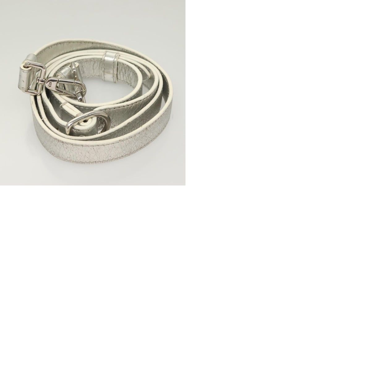 Dior DIOR Ever Mini Hand Bag Leather Silver Size ONE SIZE - 13 Thumbnail
