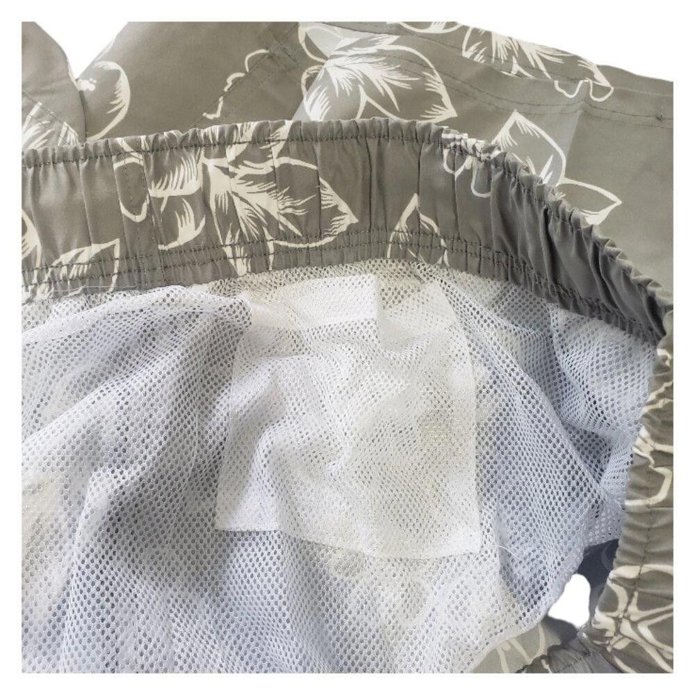 Designer CT1111 KS Island Hibiscus Print Swim Trunks 6XL Size US 44 / EU 60 - 5 Thumbnail