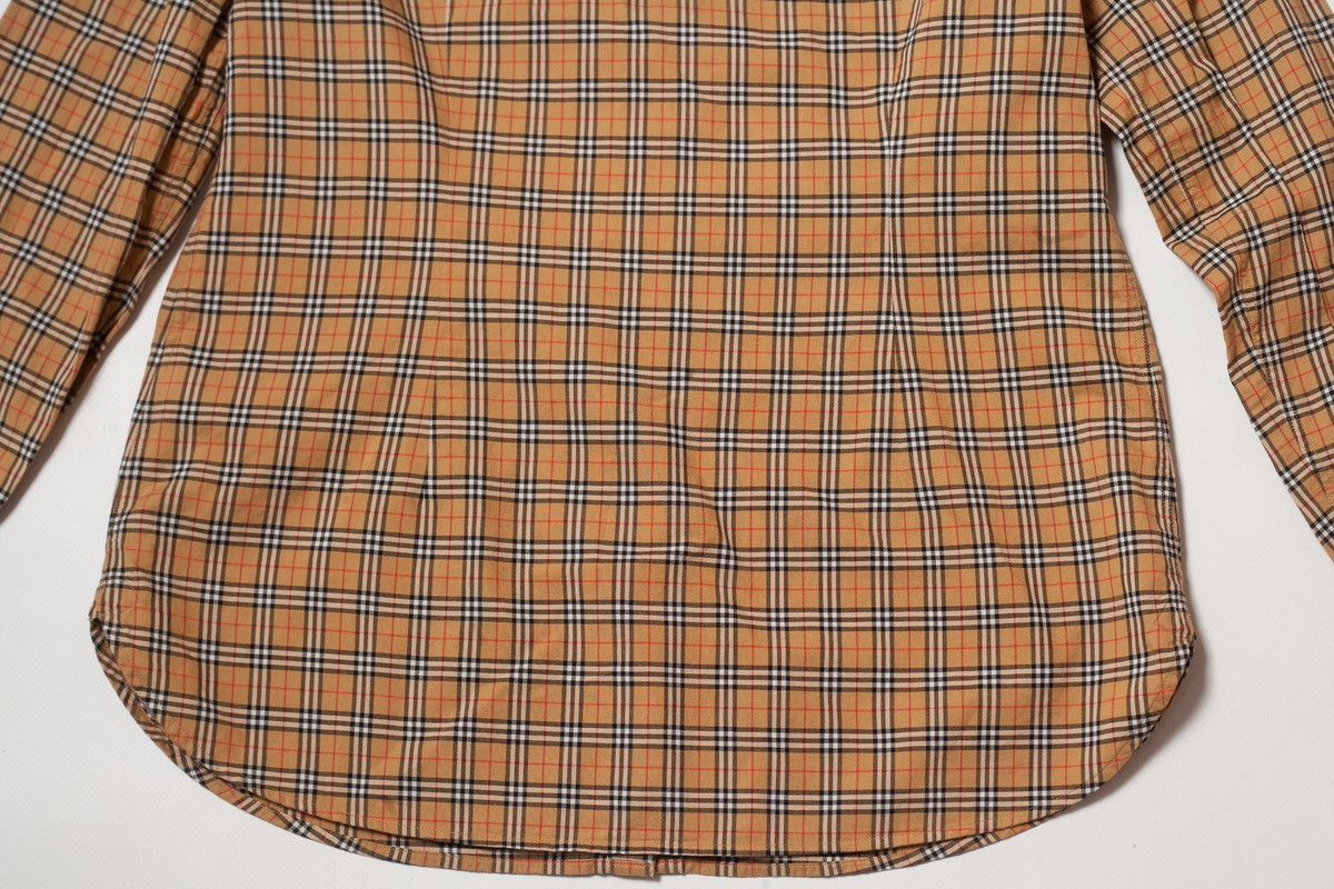 Burberry Burberry Nova Check Crow Long Sleeve Antique Size XS / US 0-2 / IT 36-38 - 9 Thumbnail
