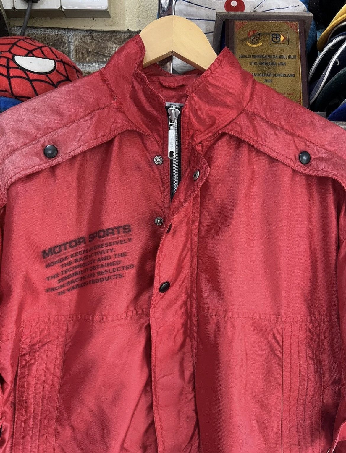 Honda 🔥Vintage Honda Motor Sports Zipper Jacket Size US M / EU 48-50 / 2 - 11 Thumbnail