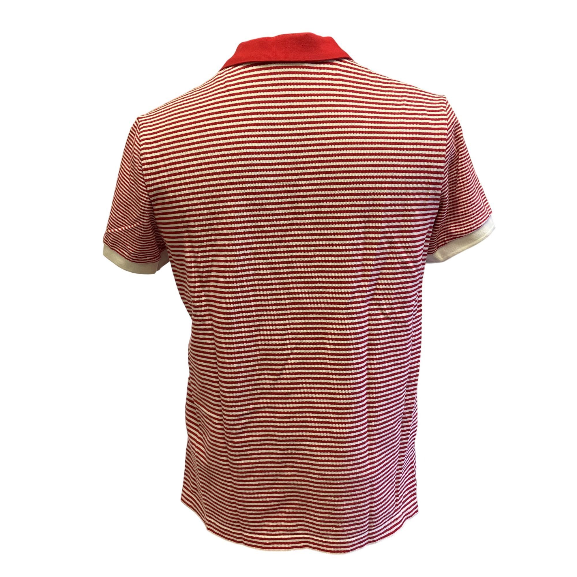 NBA Vtg NBA Stripe Polo CHICAGO BULLS Basketball LOGO Shirt Size US L / EU 52-54 / 3 - 9 Thumbnail