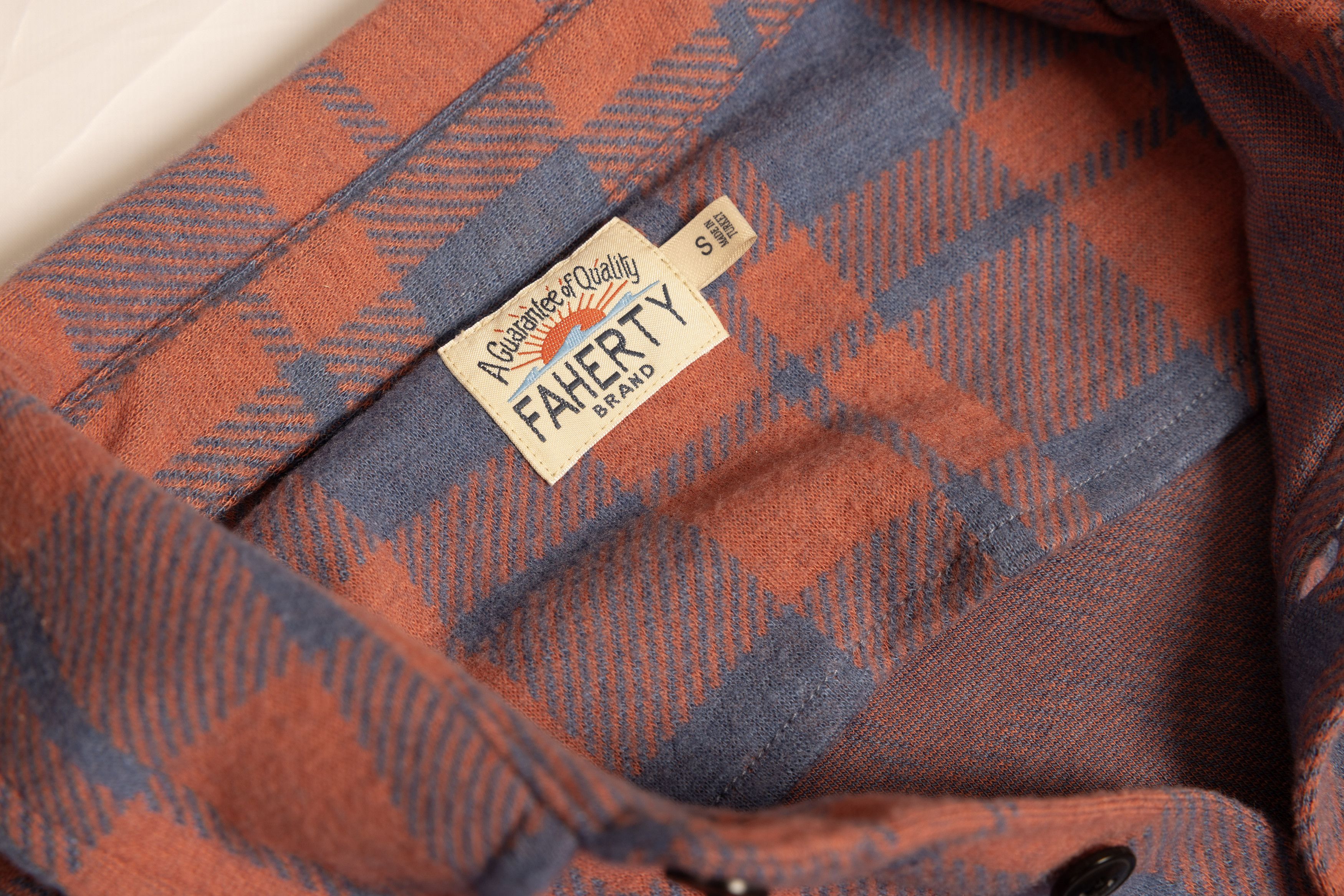 Faherty Legend Sweater Flannel Shirt Size US S / EU 44-46 / 1 - 6 Thumbnail