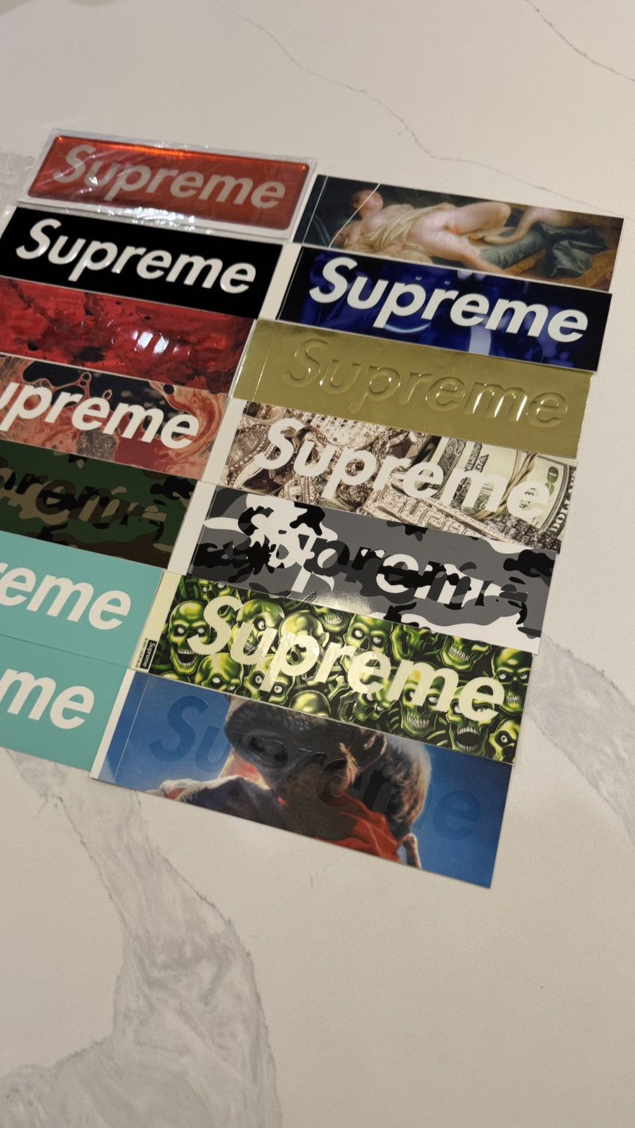 Supreme Supreme Box Logo Sticker Lot collection Size ONE SIZE - 23 Thumbnail
