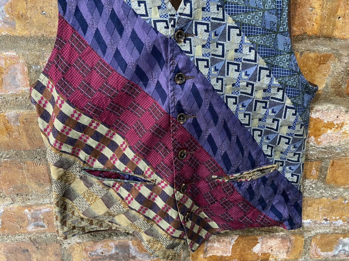 Engineered Garments 2000s Silk Native vest Size US XS / EU 42 / 0 - 4 Thumbnail