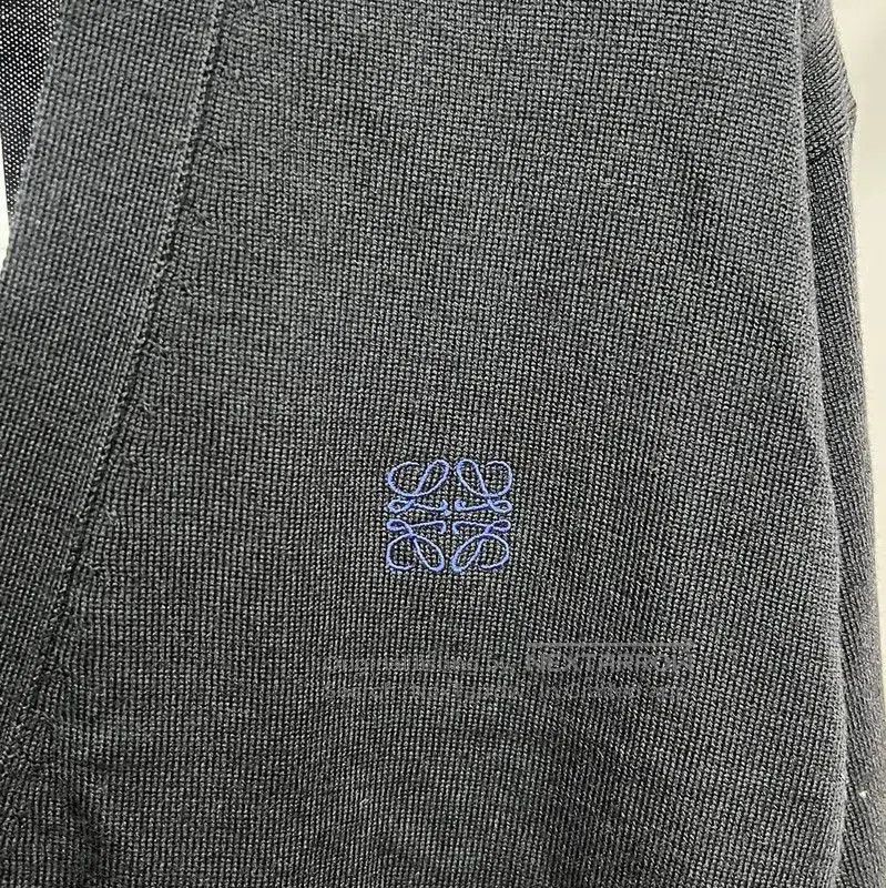 Loewe Loewe Dark Blue Wool Women's Cardigan . Size S / US 4 / IT 40 - 3 Thumbnail