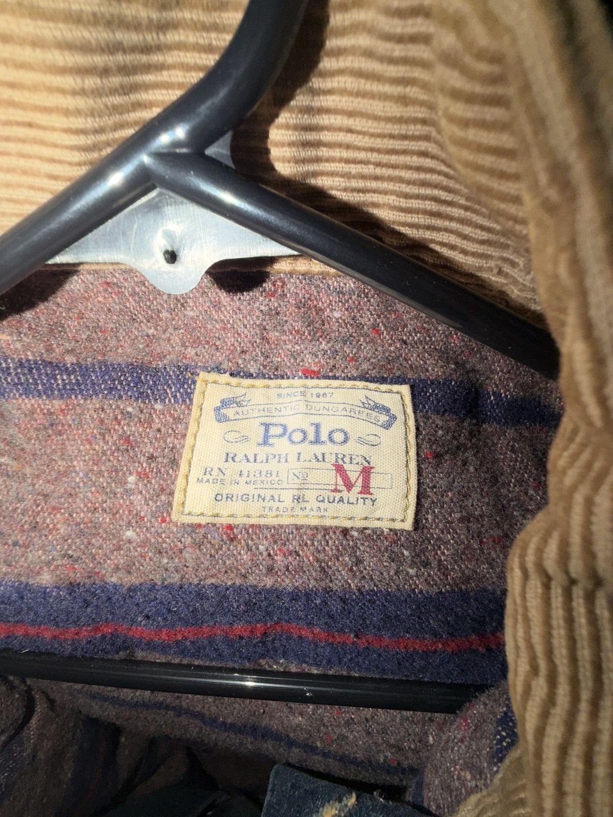 Polo Ralph Lauren Polo Ralph Lauren Denim Jacket (Authentic Dungarees) Size US M / EU 48-50 / 2 - 3 Thumbnail