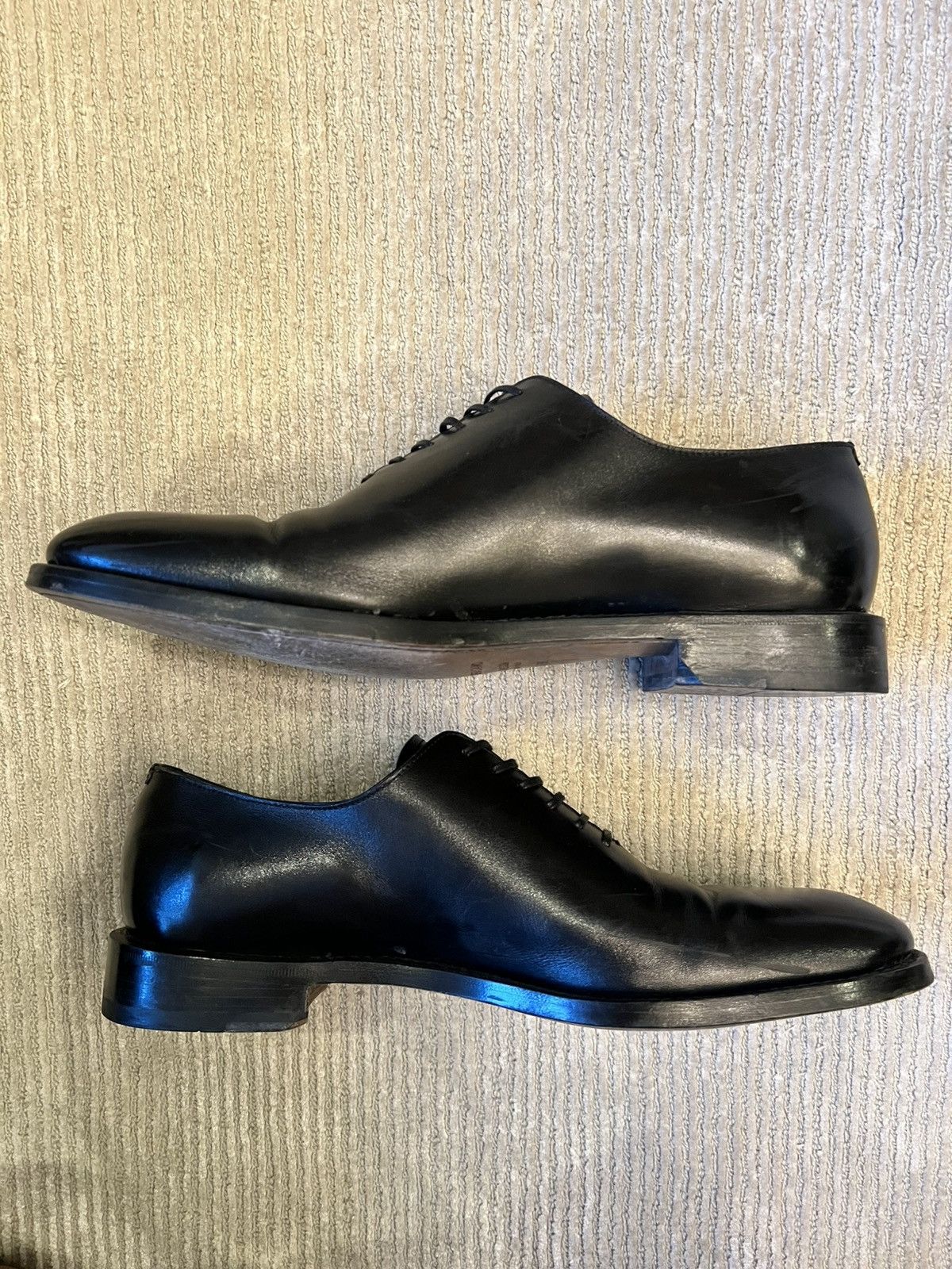 Salvatore Ferragamo Ferragamo Tramezza plain toe Oxford Black 8.5EE (9.5US) Size US 9.5 / EU 42-43 - 5 Thumbnail
