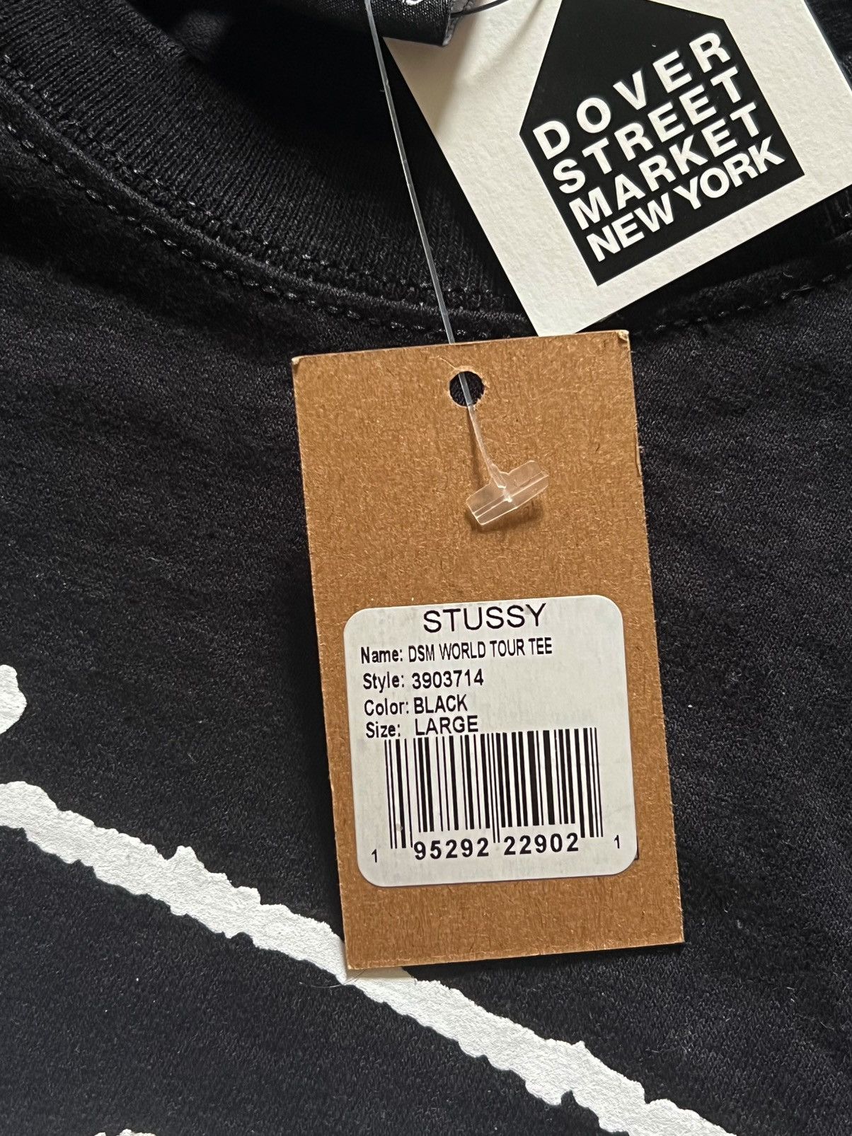 Stussy Stussy x DSM World Tour T Black Large Size US L / EU 52-54 / 3 - 10 Thumbnail