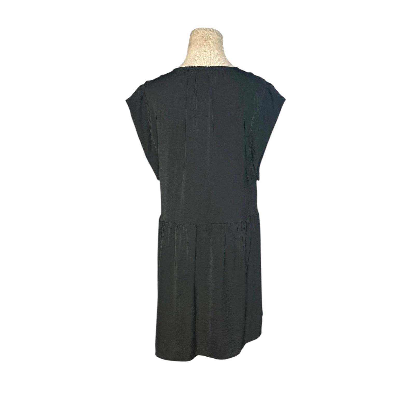 Express Express black short sleeves hi low tunic blouse size M Size M / US 6-8 / IT 42-44 - 8 Thumbnail