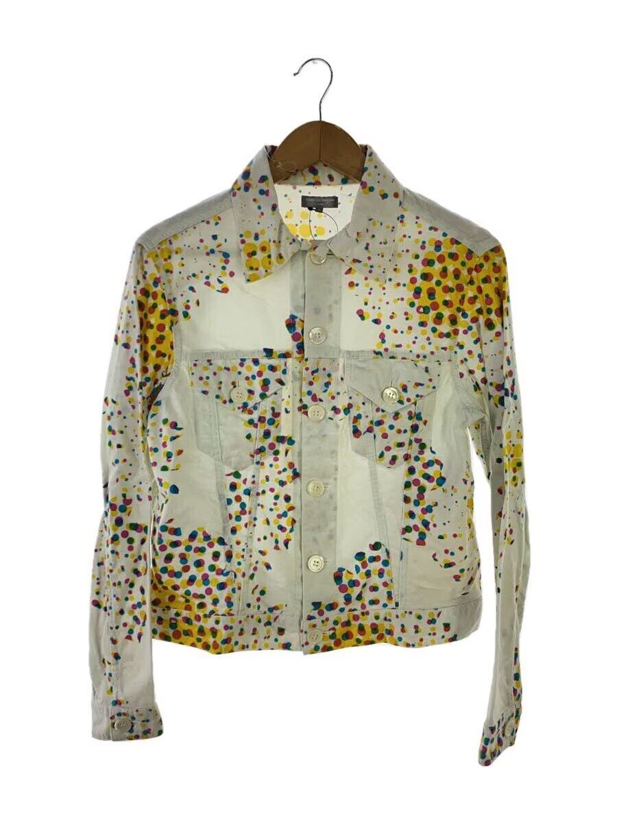 Comme des Garcons × Comme des Garcons Homme Pattern Cropped Cotton Jacket Size US S / EU 44-46 / 1 - 1 Thumbnail