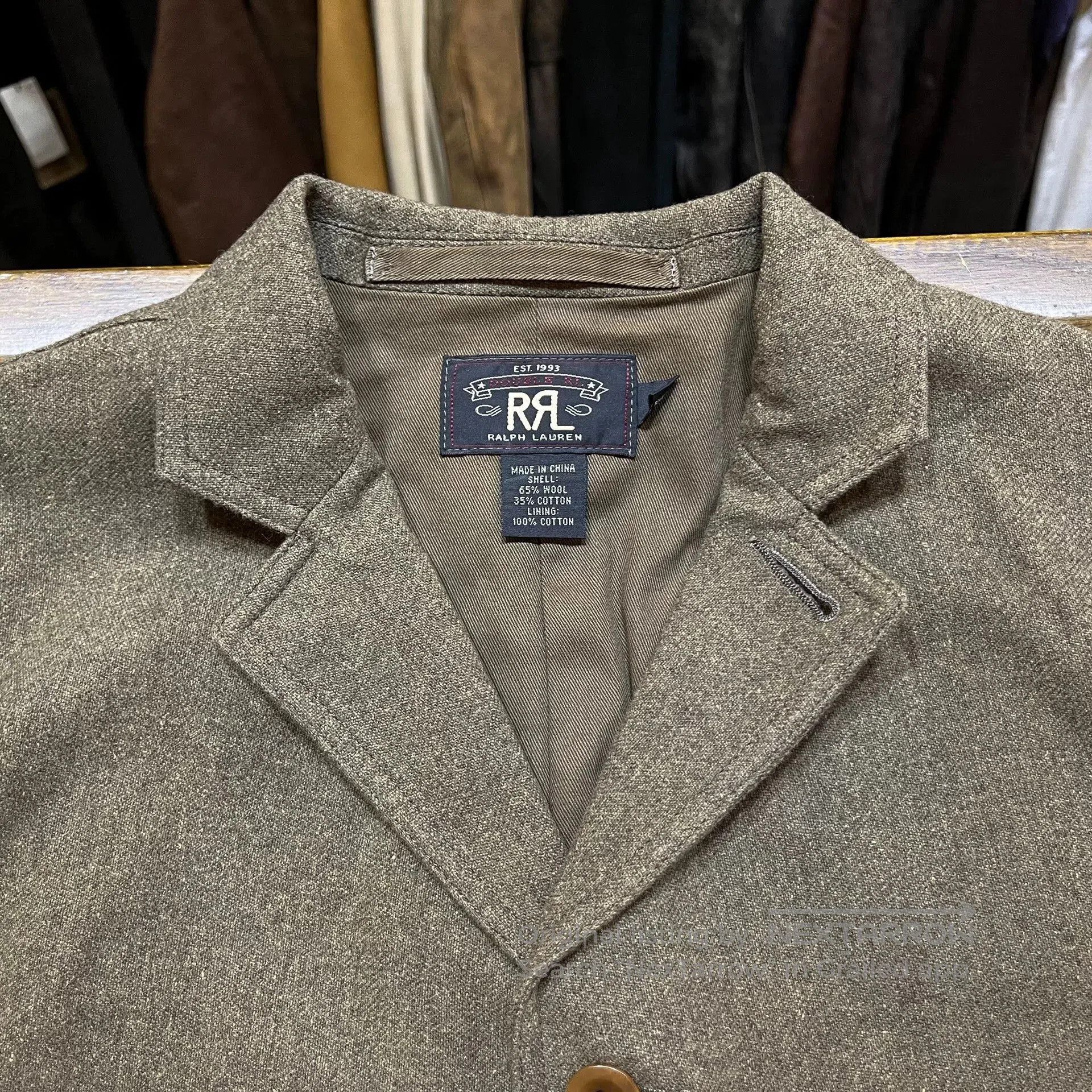 RRL Ralph Lauren RRL Wool Suit Jacket by Ralph Lauren. Size US S / EU 44-46 / 1 - 4 Thumbnail
