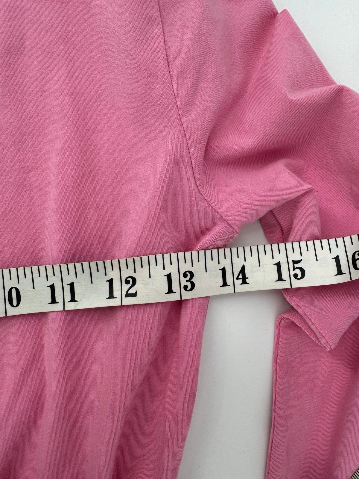 J.Crew J.Crew Pink Ruffle-Front Wrap V-Neck Bodysuit XXS Size XXS / US 00 / IT 34 - 4 Thumbnail