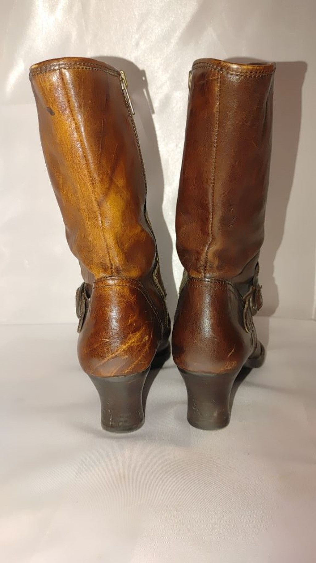 Born Born Crown Distressed Leather Steampunk Boots Size 9 Size US 9 / IT 39 - 7 Thumbnail
