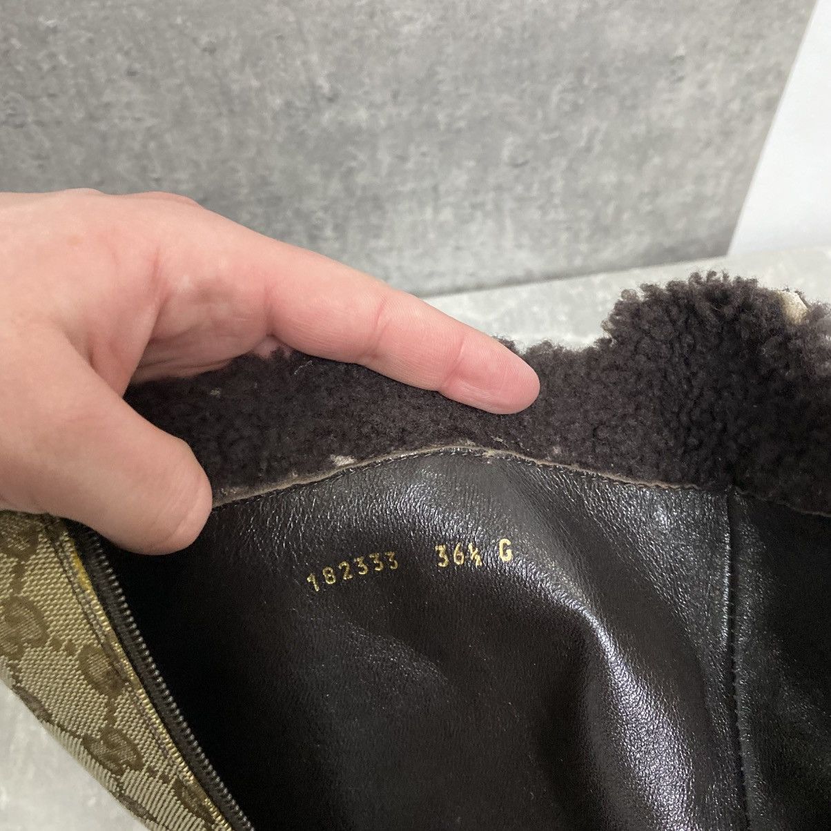 Gucci Vintage Gucci Monogram Canvas Boots High Sneakers Size US 6.5 / IT 36.5 - 11 Thumbnail